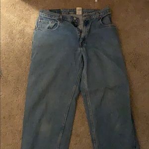 Light Wash Men’s Denim Levi Jeans